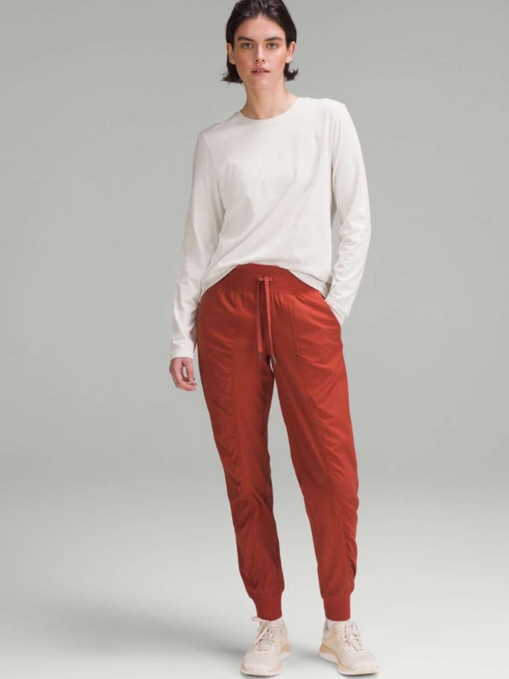 Lululemon Dance Studio Mid-Rise Jogger Full Length/Cayenne Size 6